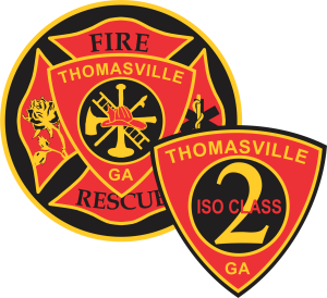 Thomasville Fire Rescue badge